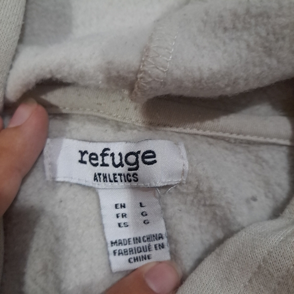 Refuge | Tan pullover good vibes butterfly graphic hoodie - Picture 7 of 10